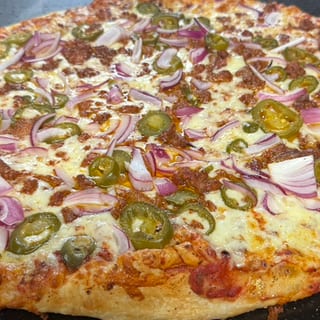 Hot Taco Pizza