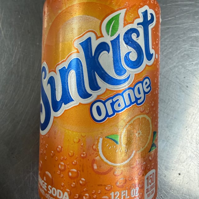 Sunkist Orange Can.