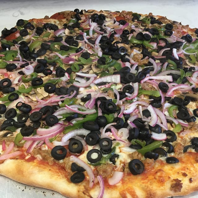 Vegetarian Pizza.