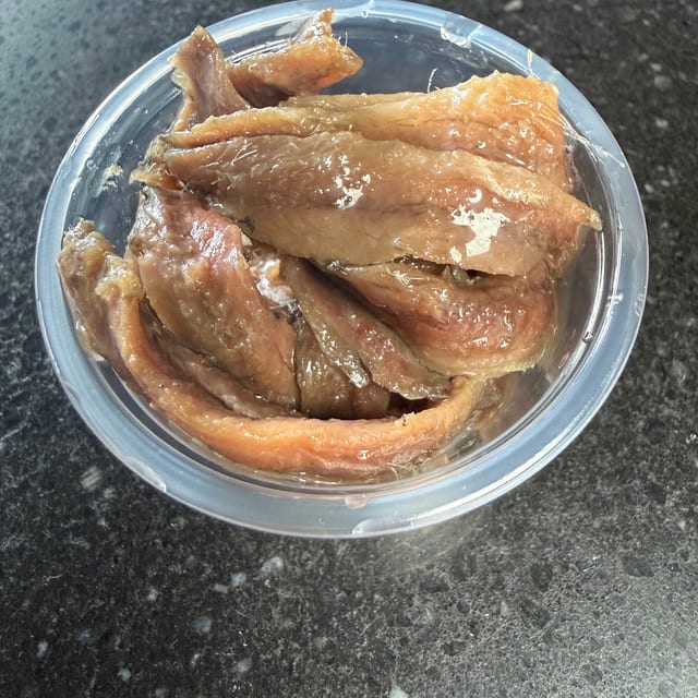 Anchovies.