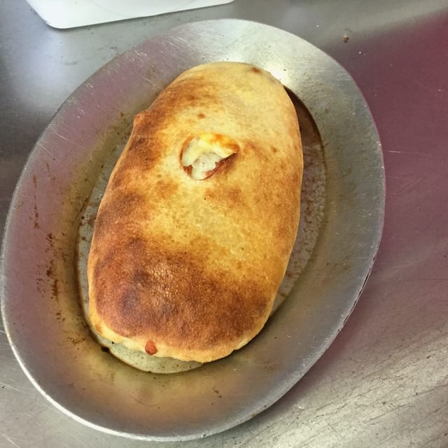 Spinach Stromboli.