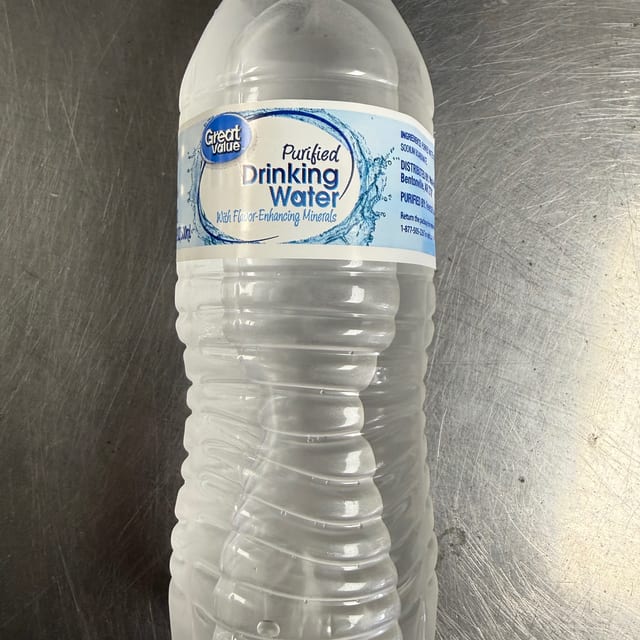 Bottled Water.