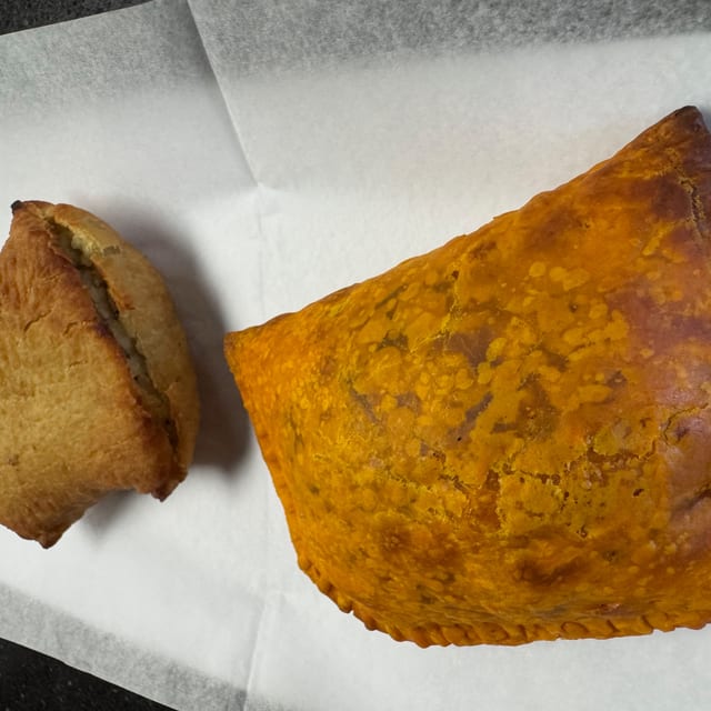 1 Patty and 1 Knish.