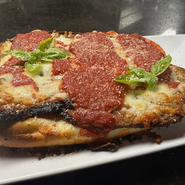 Eggplant Parm.