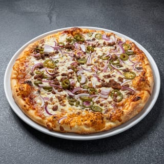24 Hot Taco Pizza